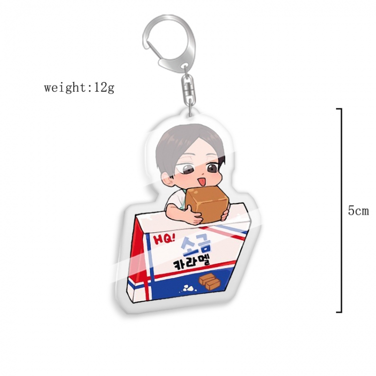 Haikyuu!! Anime acrylic Key Chain price for 5 pcs 7654