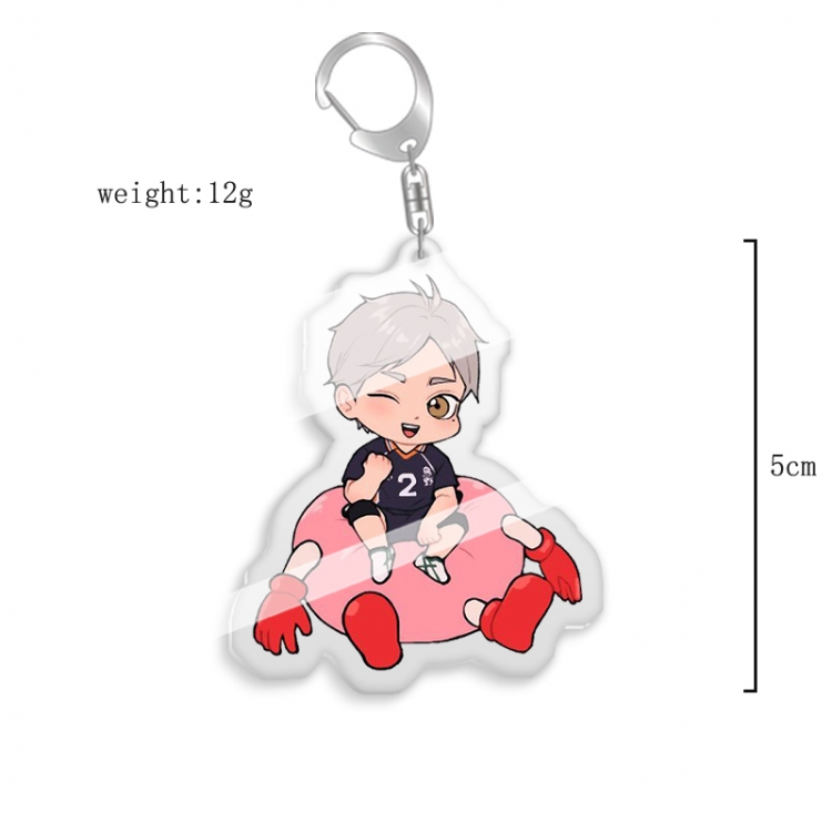 Haikyuu!! Anime acrylic Key Chain price for 5 pcs  7644