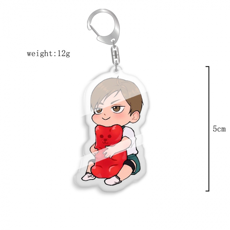 Haikyuu!! Anime acrylic Key Chain price for 5 pcs  7656
