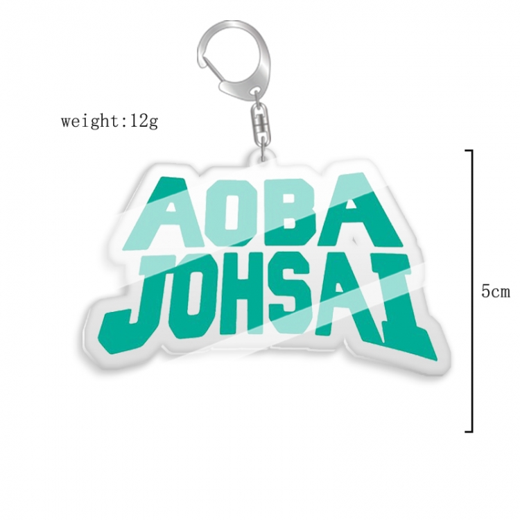 Haikyuu!! Anime acrylic Key Chain price for 5 pcs  7672