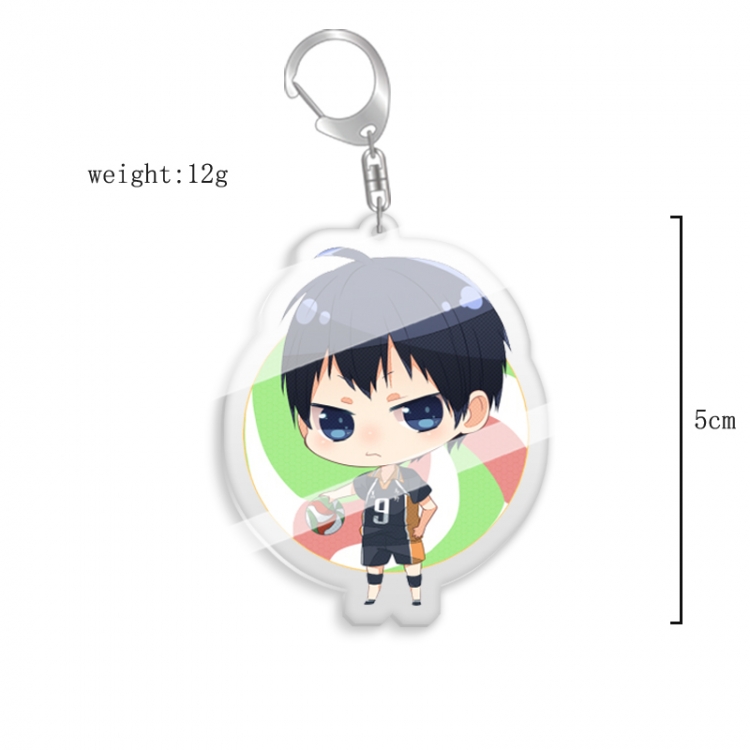 Haikyuu!! Anime acrylic Key Chain price for 5 pcs  7630