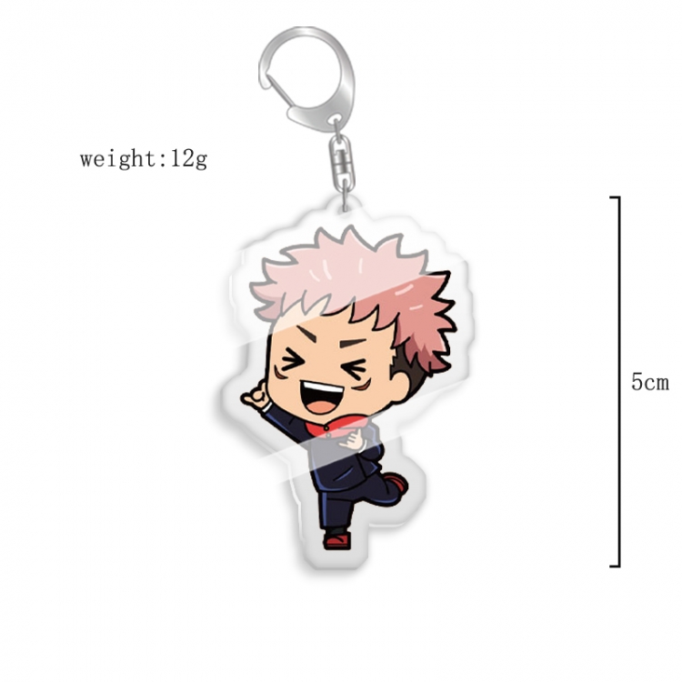 Jujutsu Kaisen  Anime acrylic Key Chain price for 5 pcs  7584