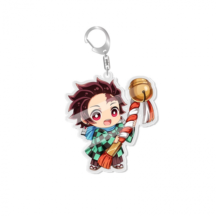 Demon Slayer Kimets Anime acrylic Key Chain price for 5 pcs 7703