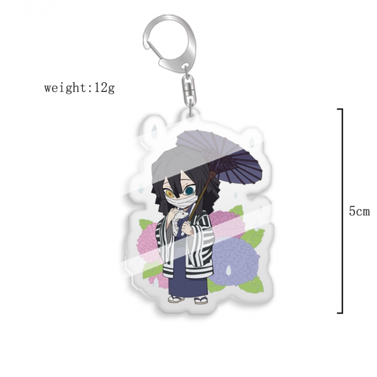 Demon Slayer Kimets Anime acrylic Key Chain price for 5 pcs  7567
