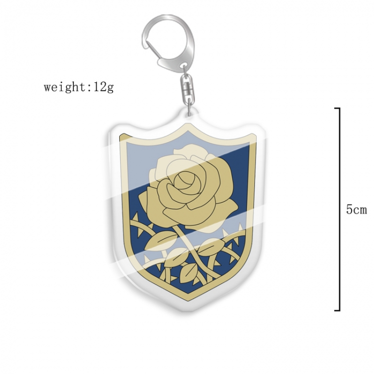 Black clover Anime acrylic Key Chain price for 5 pcs  7816
