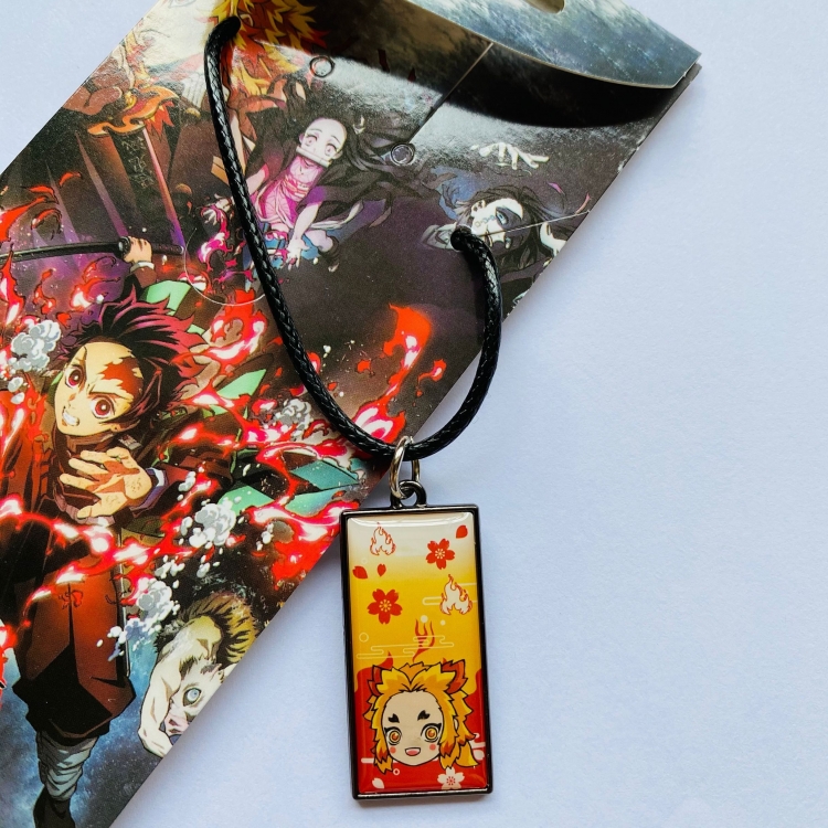 Demon Slayer Kimets Anime Necklace Pendant Jewelry price for 5 pcs