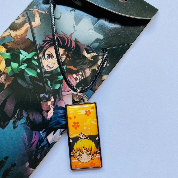 Demon Slayer Kimets Anime Necklace Pendant Jewelry price for 5 pcs
