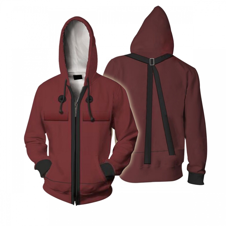 EDENS ZERO  zipper sweater coat from S to 5XL Book three days in advance price for 2 pcs  Style A