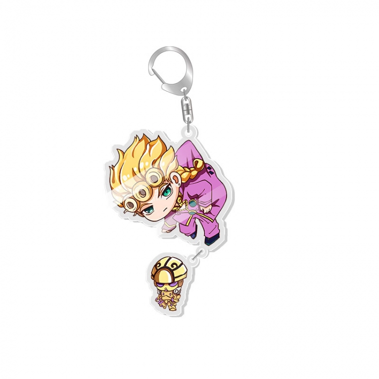 JoJos Bizarre Adventure Anime acrylic Key Chain  price for 5 pcs 7732