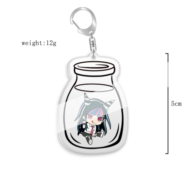 Dangan-Ronpa Anime acrylic Key Chain  price for 5 pcs 7856
