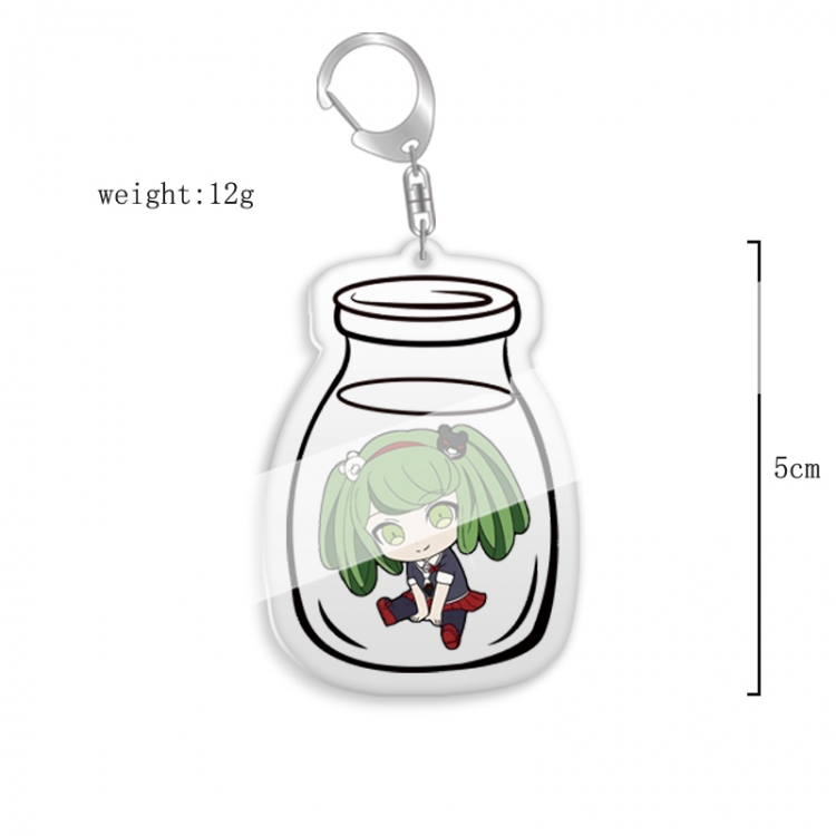 Dangan-Ronpa Anime acrylic Key Chain  price for 5 pcs 7862