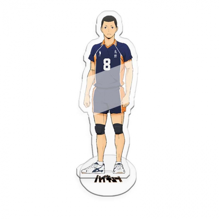 Haikyuu!! Anime character acrylic Standing Plates Keychain