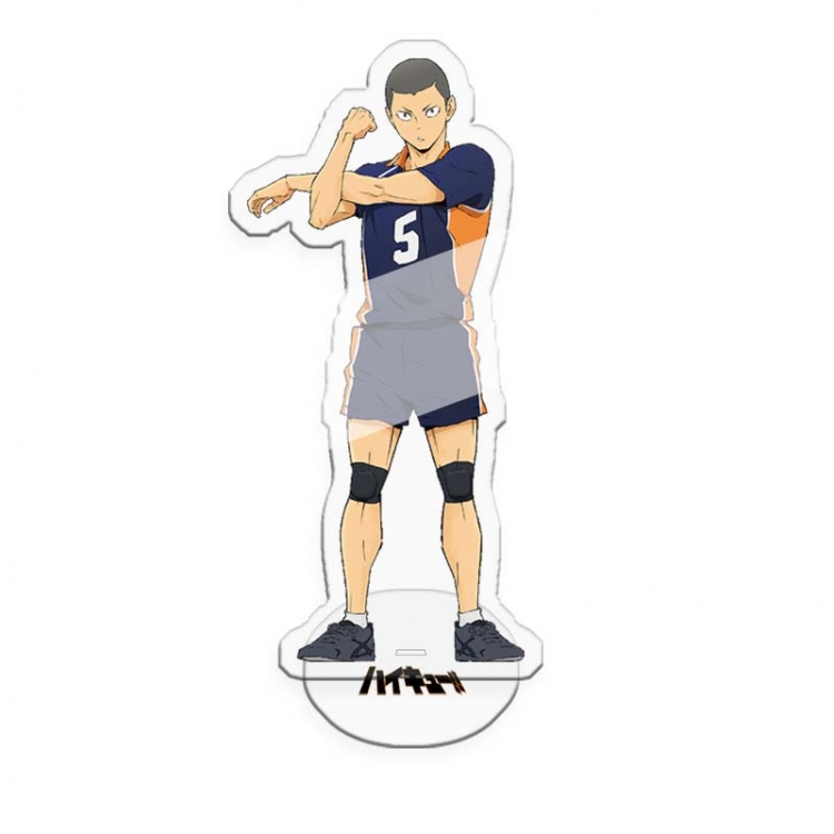 Haikyuu!! Anime character acrylic Standing Plates Keychain