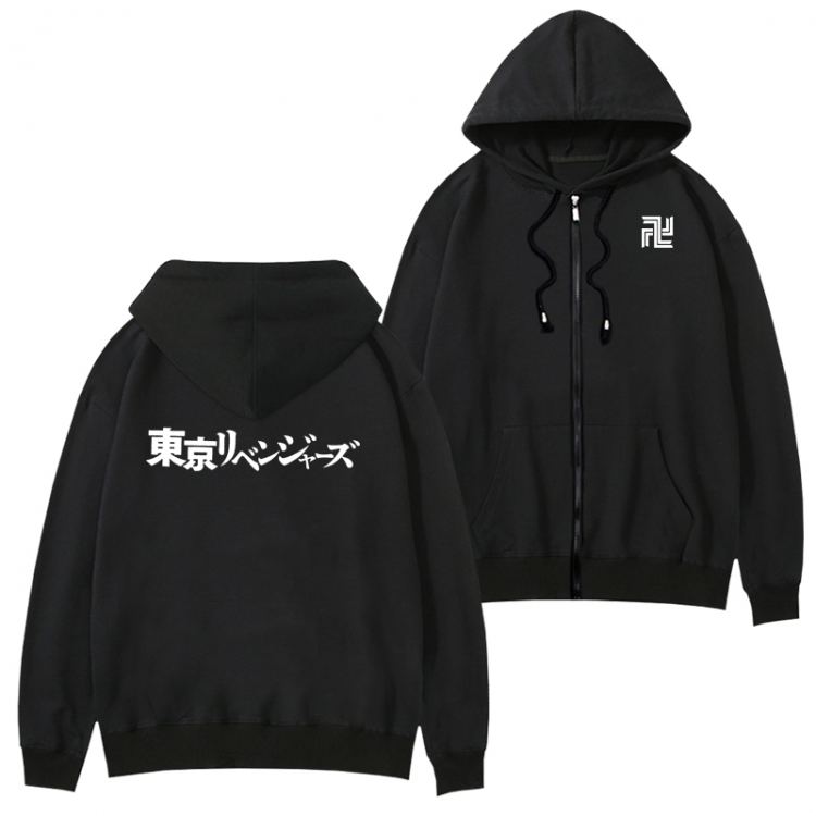 Tokyo Revengers  Anime zipper sweater thin long-sleeved jacket Hoodie   from S to 3XL