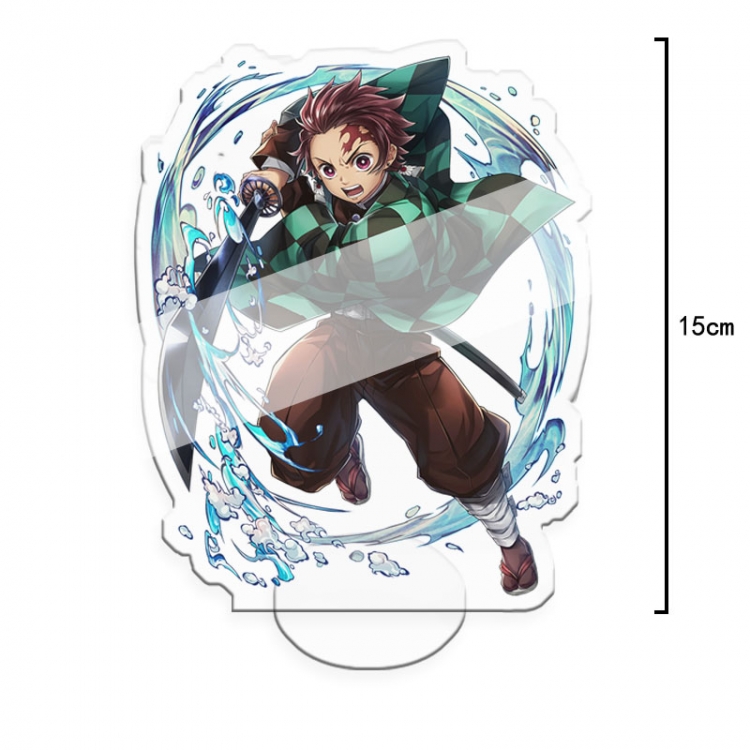 Demon Slayer Kimets Anime character acrylic Standing Plates Keychain