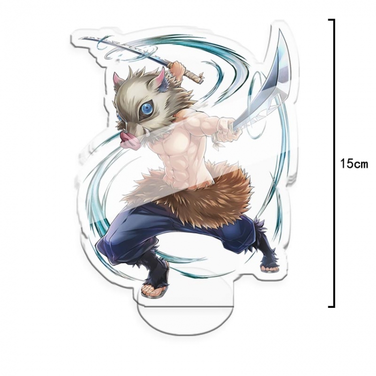 Demon Slayer Kimets Anime character acrylic Standing Plates Keychain