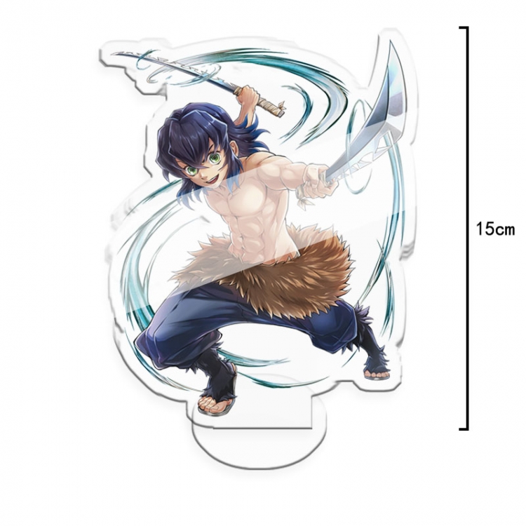 Demon Slayer Kimets Anime character acrylic Standing Plates Keychain
