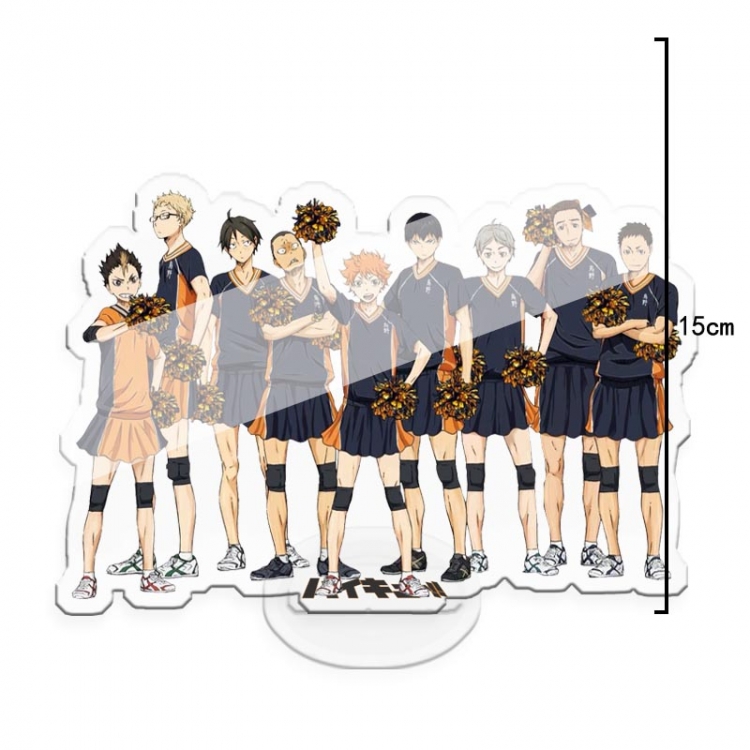 Haikyuu!! Anime character acrylic Standing Plates Keychain