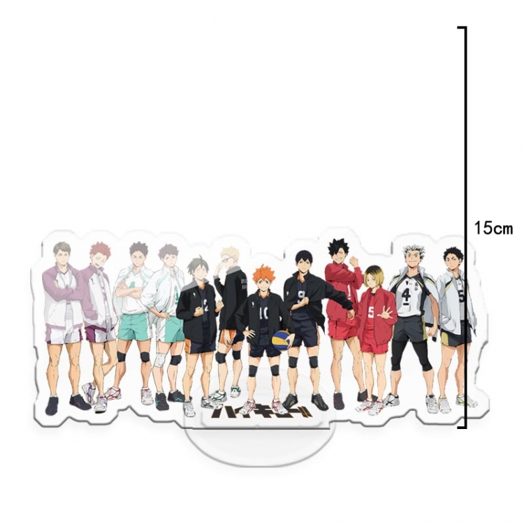 Haikyuu!! Anime character acrylic Standing Plates Keychain