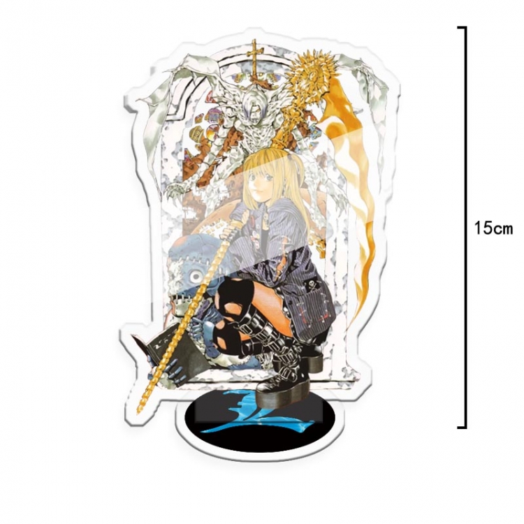 Death note Anime character acrylic Standing Plates Keychain