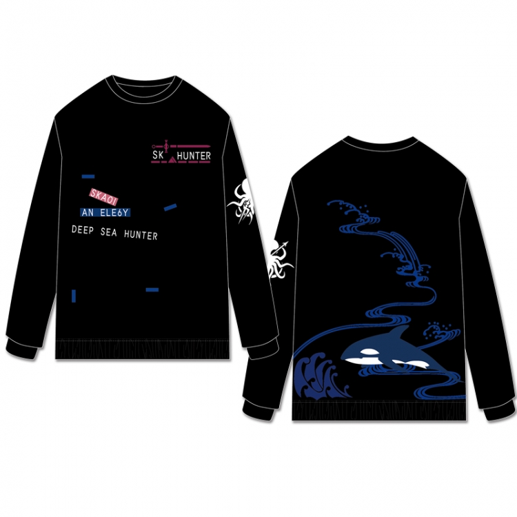 Arknights  Anime surrounding round neck long-sleeved sweater Hoodie from S to 3XL Style E