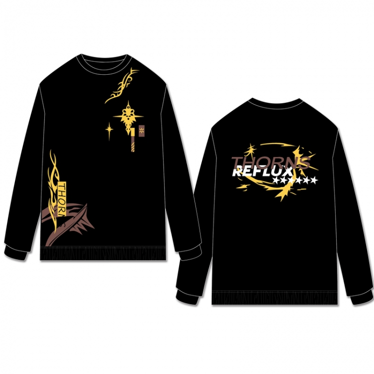 Arknights  Anime surrounding round neck long-sleeved sweater Hoodie from S to 3XL Style F