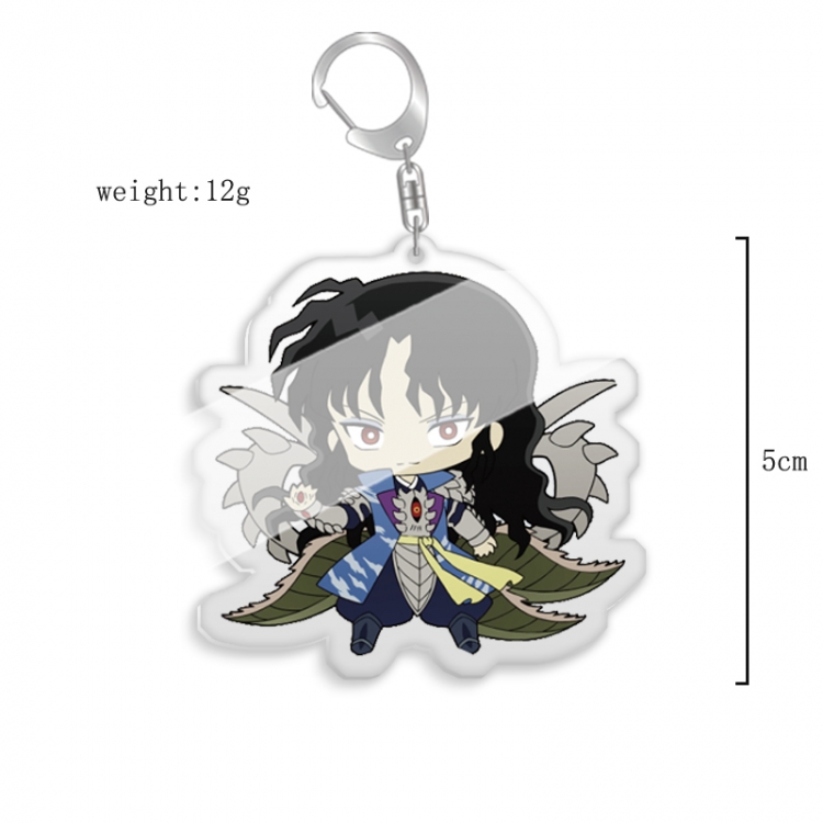 Inuyasha Anime acrylic Key Chain  price for 5 pcs 7920