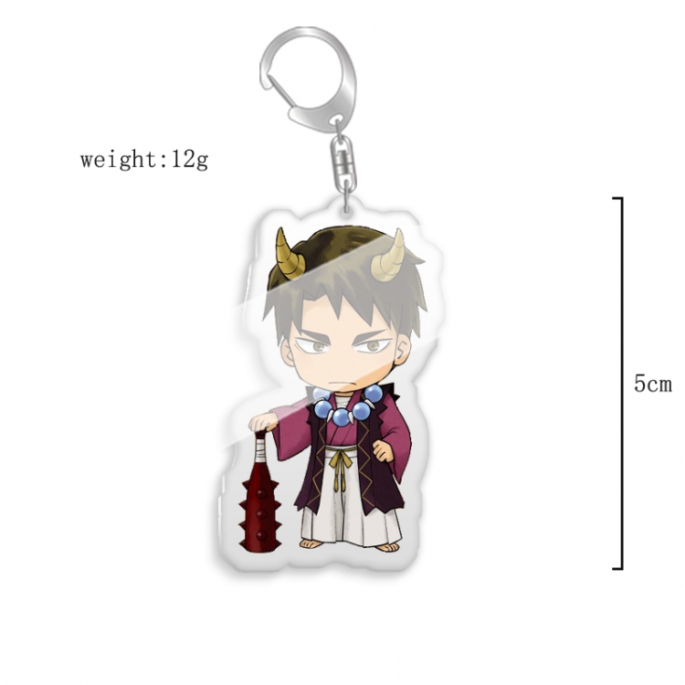 Haikyuu!! Anime acrylic keychain price for 5 pcs 7952