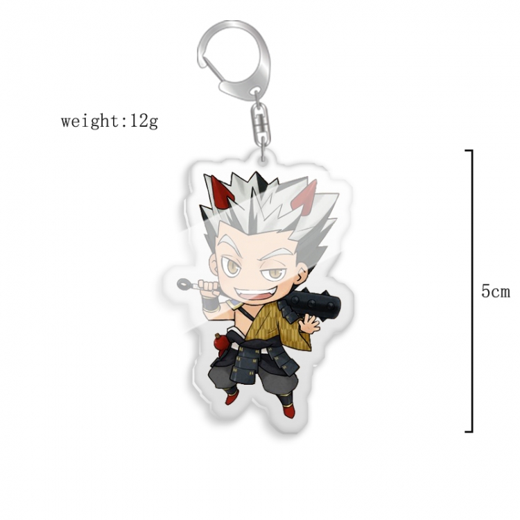 Haikyuu!! Anime acrylic keychain price for 5 pcs 7959