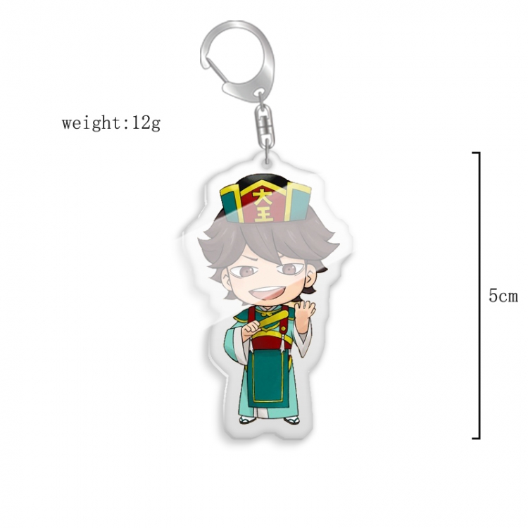 Haikyuu!! Anime acrylic keychain price for 5 pcs 7955