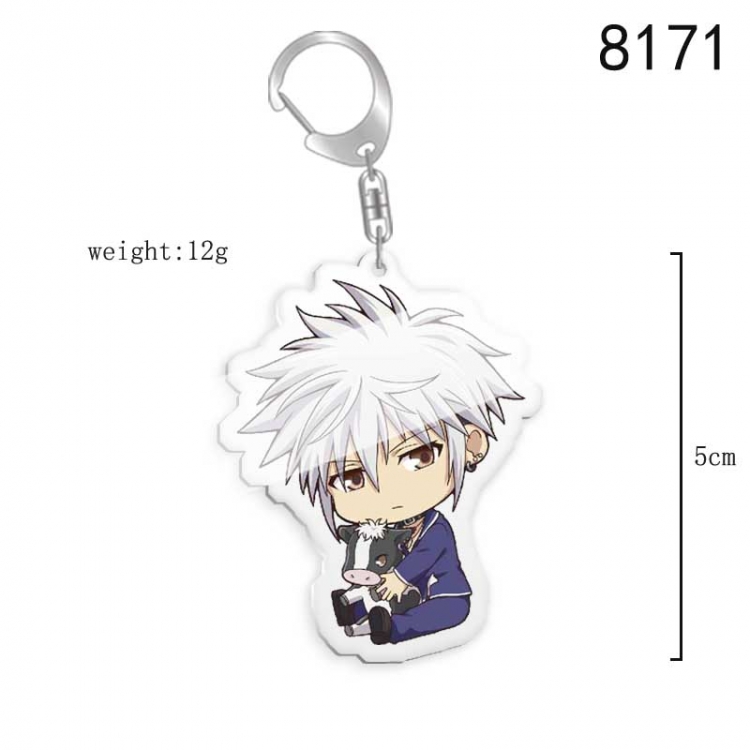 Fruits Basket Anime acrylic Key Chain  price for 5 pcs 8171