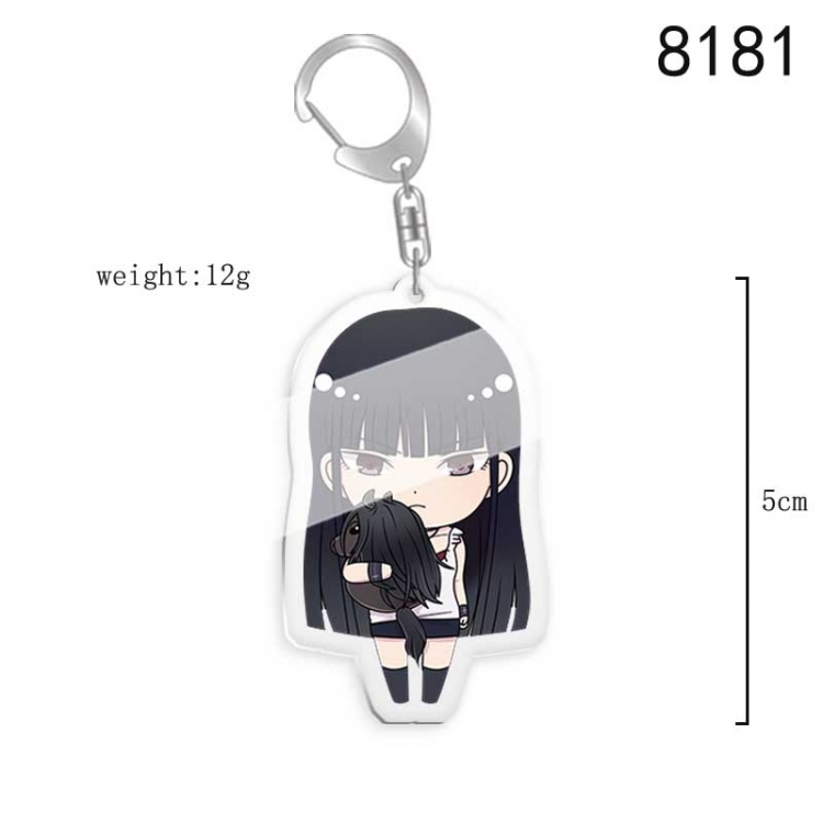 Fruits Basket Anime acrylic Key Chain  price for 5 pcs 8181