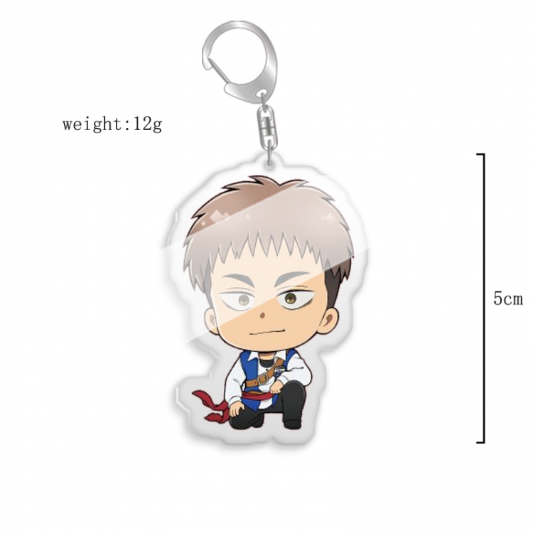 Shingeki no Kyojin  Anime acrylic Key Chain  price for 5 pcs 7978