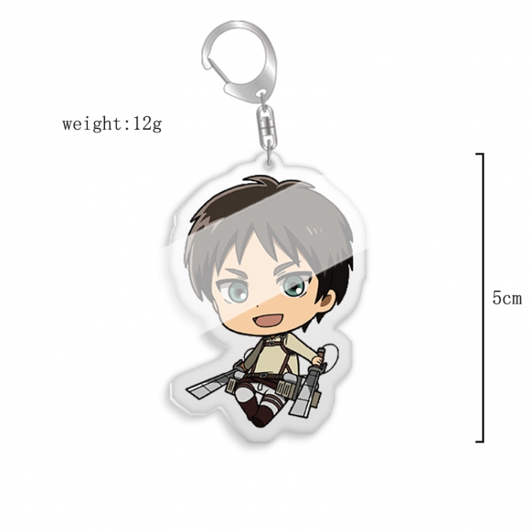 Shingeki no Kyojin  Anime acrylic Key Chain  price for 5 pcs 7981