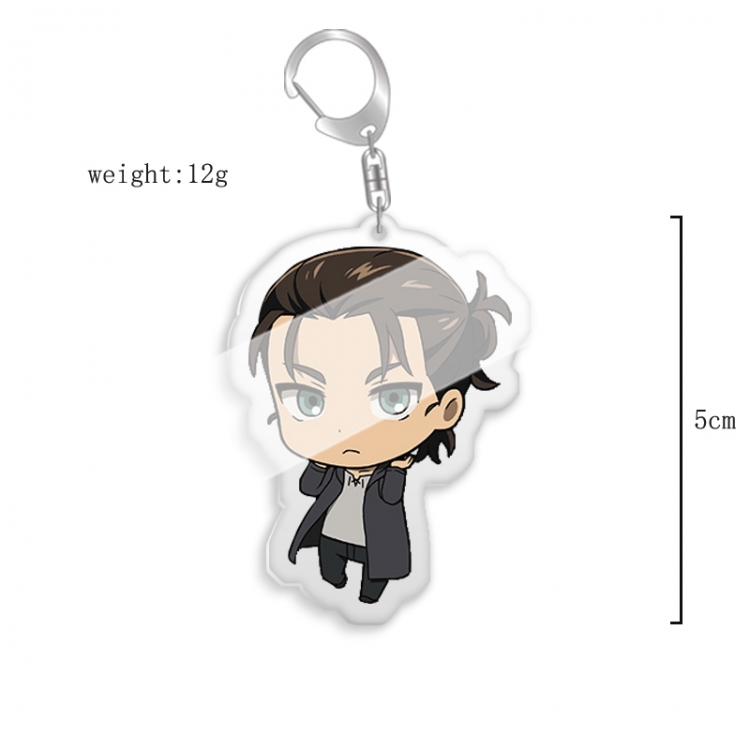 Shingeki no Kyojin  Anime acrylic Key Chain  price for 5 pcs 7989