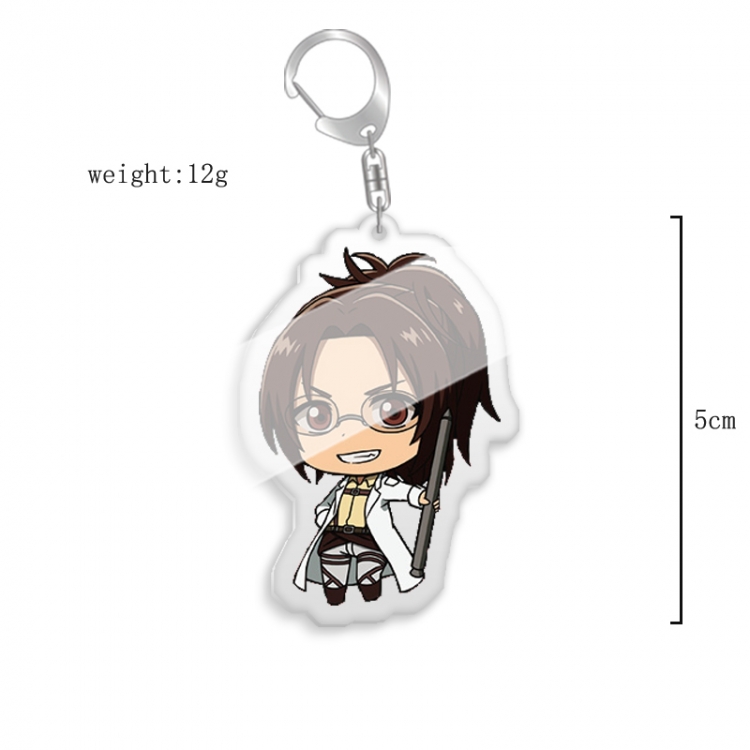 Shingeki no Kyojin  Anime acrylic Key Chain  price for 5 pcs 7987