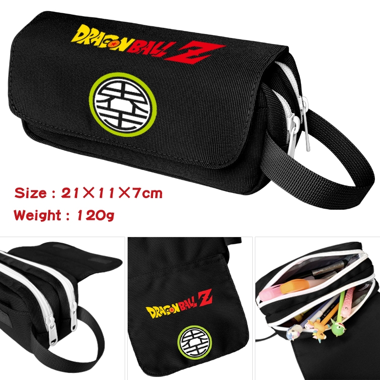  DRAGON BALL Portable waterproof double-layer pencil case Pencil Bag  20x11x7cm