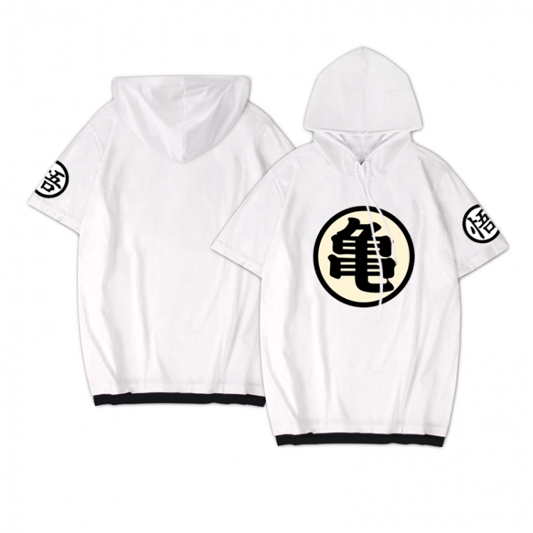 DRAGON BALL Anime peripheral hooded short-sleeved sweater  from S to 3XL