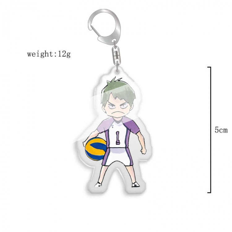 Haikyuu!! Anime acrylic Key Chain price for 5 pcs  8049