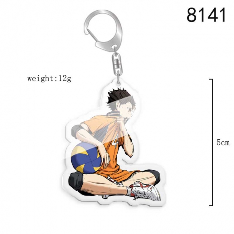 Haikyuu!! Anime acrylic Key Chain price for 5 pcs  8141