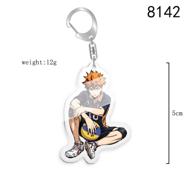 Haikyuu!! Anime acrylic Key Chain price for 5 pcs  8142