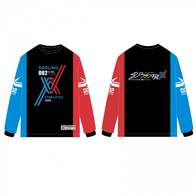 DARLING in the FRANX  Anime Long Sleeve Round Neck Sweatshirt S-3XL