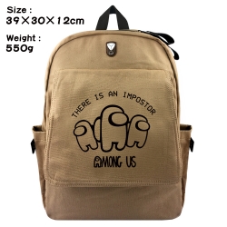 Among us Canvas Flip Backpack ...