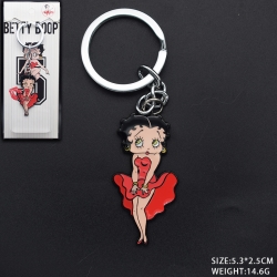 Betty Boop  Anime keychain sch...