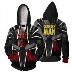 Chainsaw Man zipper sweater co...