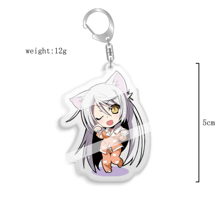 Bakemonogatari Anime acrylic Key Chain  price for 5 pcs 8040