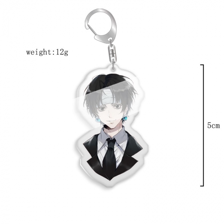 HunterXHunter Anime acrylic Key Chain  price for 5 pcs 8045