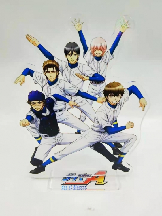 Serifu Batter Box  Anime laser acrylic Standing Plates Keychain