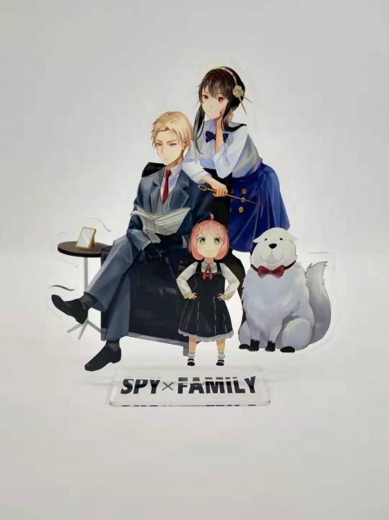 SPY×FAMILY  Anime laser acrylic Standing Plates Keychain