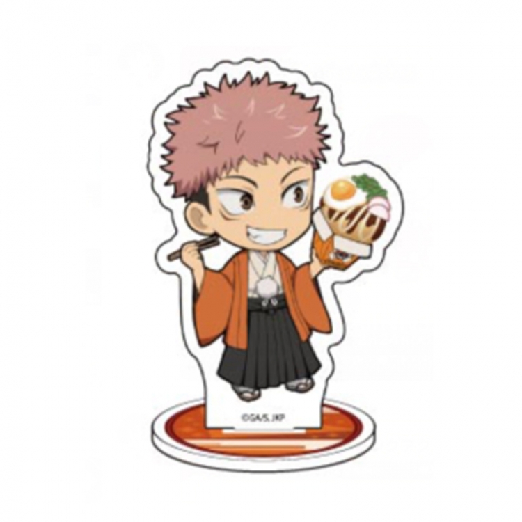 Jujutsu Kaisen Anime character acrylic Standing Plates Keychain 10CM 105